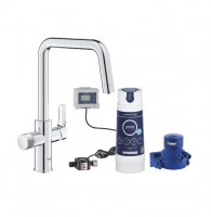 MONOMANDO COCINA STARTER KIT BLUE PURE EUROSMART GROHE